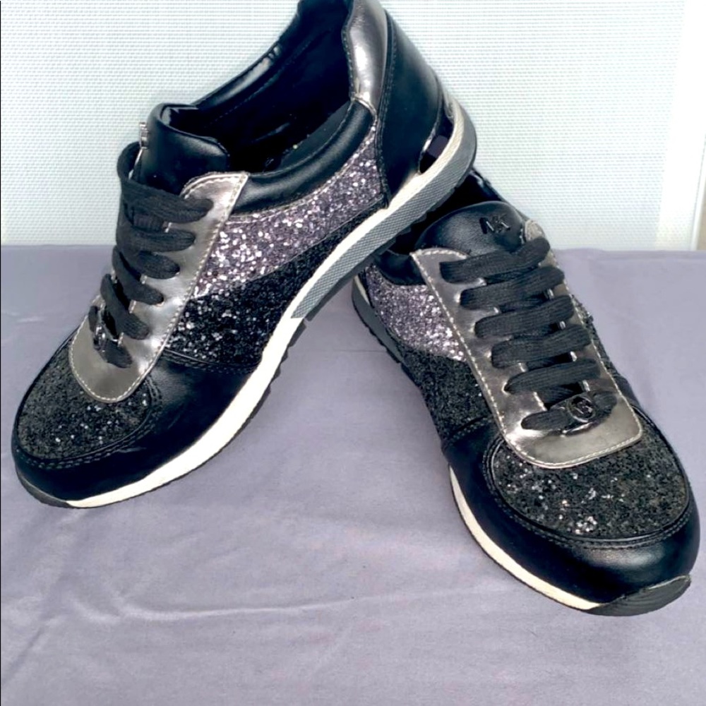 Michael Kors Sparkle Tennis Shoes sz 4